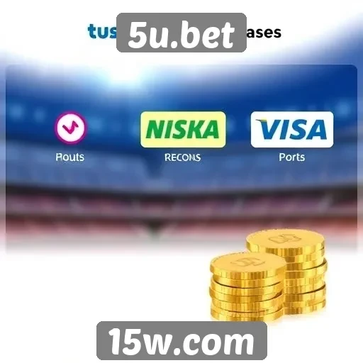 Métodos de pagamento disponíveis no 5u.bet